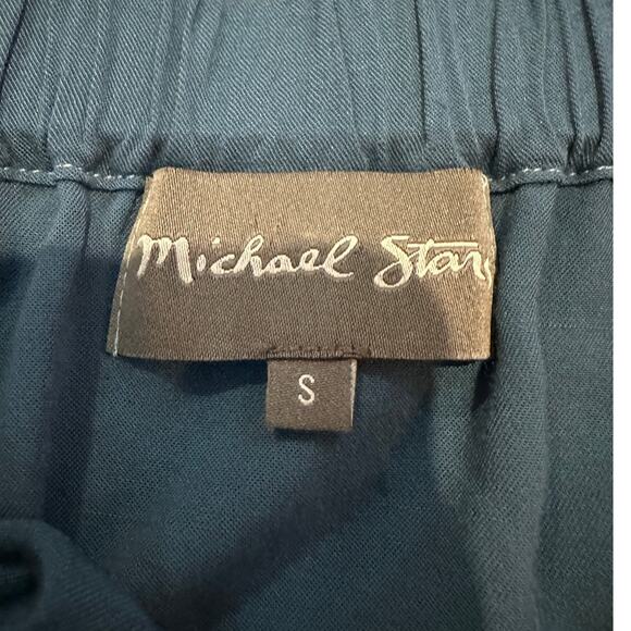 Michael Stars Women's Off Shoulder Boho Style Top – Blue, Size Small - Picture 4 of 9